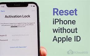 Image result for How to Reset Apple iPhone with No Apple ID