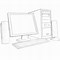 Image result for Outline of Computer Drawing