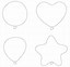 Image result for Printable Birthday Balloons