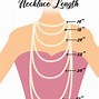 Image result for Necklace Chain Length Guide