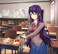 Image result for Yuri Ddlc with Knife