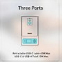 Image result for Charging Tower Retractacble Plug