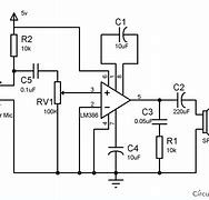 Image result for Circuit Basics LM386 Audio Amplifier