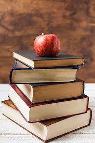 Image result for Books with Apple On Top