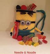 Image result for Crochet Minion Bag