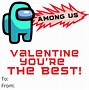 Image result for Among Us Valentine's