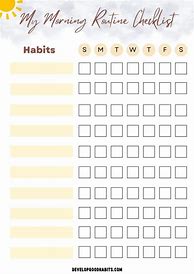 Image result for Healthy Daily Routine Chart