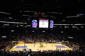 Image result for Lakers Arena at Night