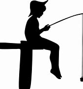 Image result for Silhouette of Fishing