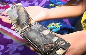 Image result for What Does a Exploded iPhone Battery Look Like
