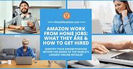 Image result for Amazon Jobs From Home