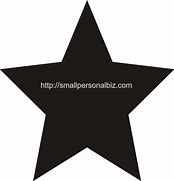 Image result for 5 Point Star Template Printable