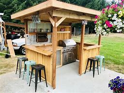 Image result for Outdoor Kitchen BBQ Shack