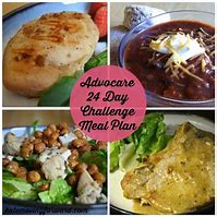 Image result for AdvoCare 24 Day Challenge Meal Plan