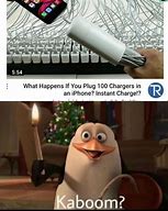 Image result for iPhone. Step Charger Meme