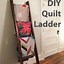 Image result for Quilt Ladder Plans