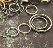 Image result for Stainless Steel Split Rings 5Mm