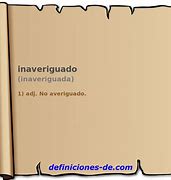 Image result for inaveriguado