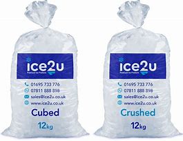 Image result for Ice Cube Plastic Bag
