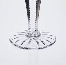 Image result for Champagne Glass in Pink Crystal Hand-Cut