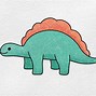 Image result for How to Draw Cartoon Dinosaur