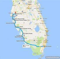 Image result for Florida West Coast Towns On Map