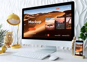 Image result for Free Desktop Computer Screen Mockup
