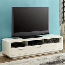 Image result for Samsung TV On Stand White