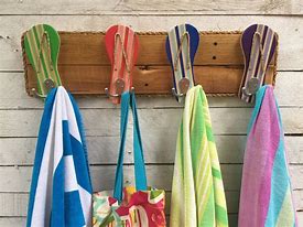 Image result for Outdoor Beach Towel Holder