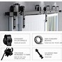Image result for Barn Door Bypass Track System