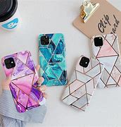 Image result for iPhone 11" Case Marble Geometric
