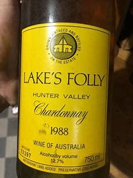 Image result for Lake's Folly Chardonnay