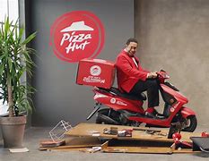 Image result for Pizza Hut Delivery Person