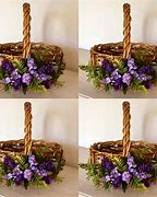 Image result for Plum Flower Girl Basket