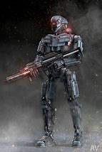Image result for Army Robot Painting Art