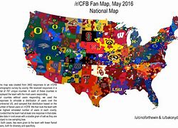 Image result for College Football Us Map