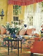 Image result for Yellow and Green French Country Living Room