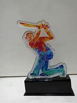 Image result for Acrylic Cricket Trophy