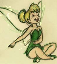 Image result for Drawings of Tinkerbell