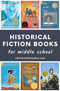 Image result for Historical Fiction Books for Middle Schoolers