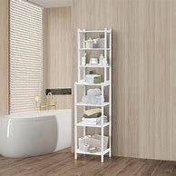 Image result for Freestanding Bathroom Shelves