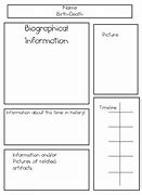 Image result for Biography Poster Layout