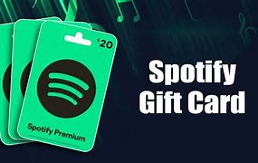 Image result for Spotify Gift Card