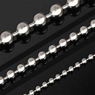 Image result for Stainless Steel Drilled Ball Chain