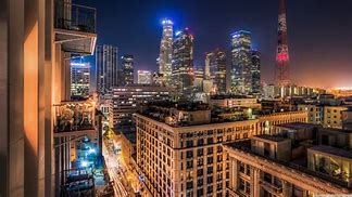 Image result for Los Angeles Skyline 4K