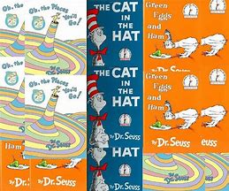 Image result for Cat in the Hat Book Green Eggs and Ham