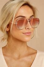 Image result for Rose Gold Sunglasses