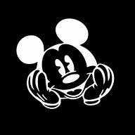 Image result for Mickey Mouse Vinyl Decal