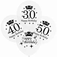 Image result for 60th Birthday Balloons