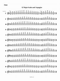 Image result for 12 Major Scales and Arpeggios